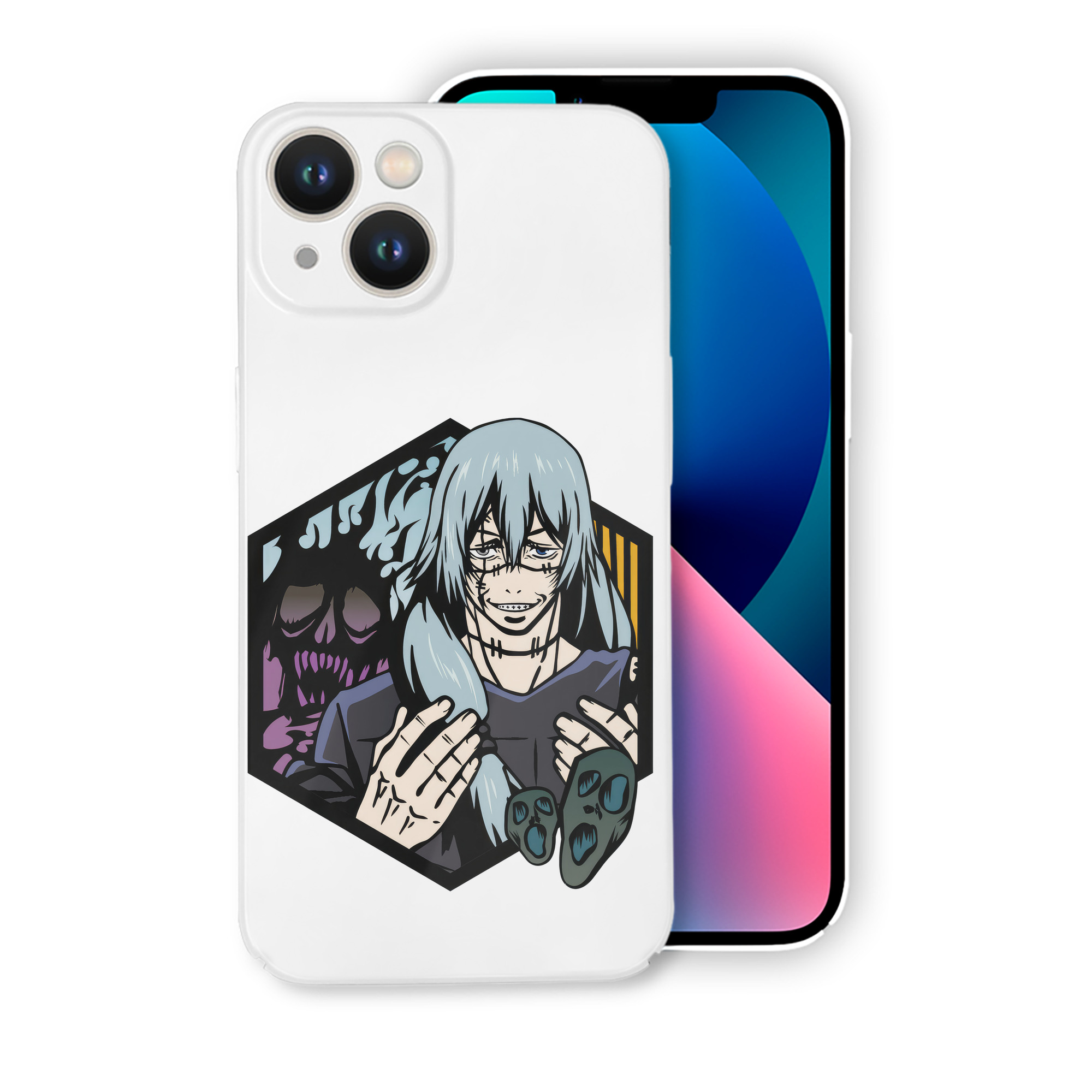 （画像用） 呪術廻戦 Jujutsu Kaisen 【iPhone 14シリーズ対応】ハードケース